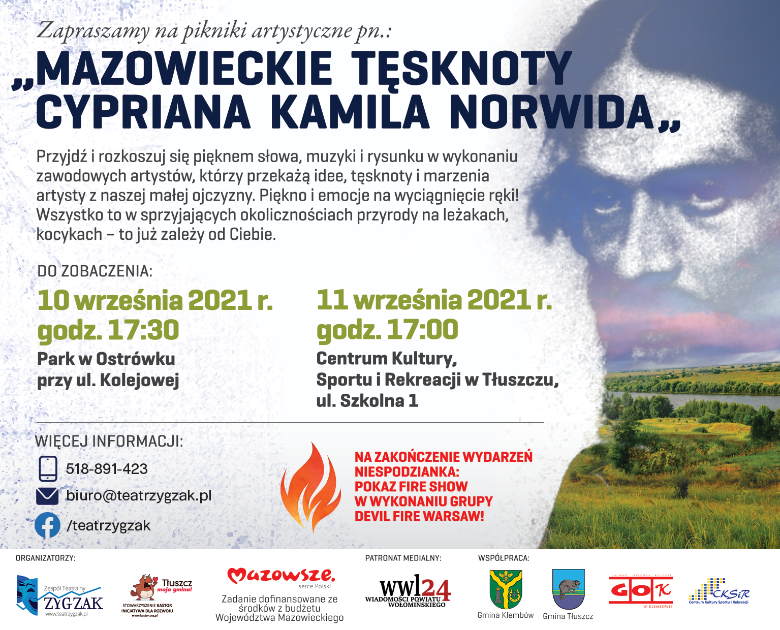 Zaproszenie na piknik artystyczny 