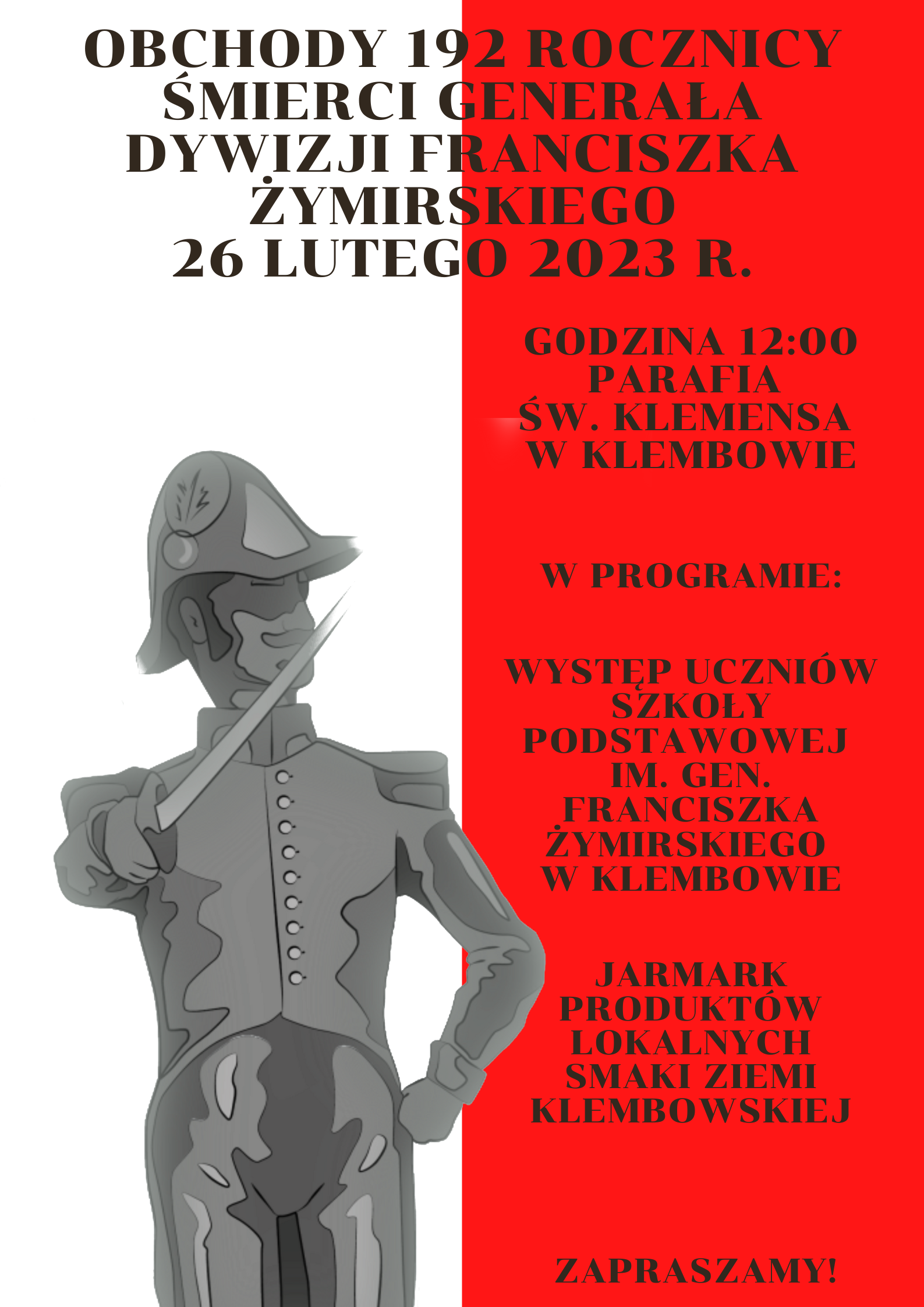 92 rocznica smierci Gen. Franciszka Żymirskiego